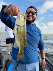 Fishing in Canyon Lake, Texas