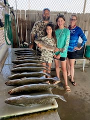 Fishing in Rockport, Texas
