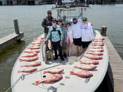 Fishing in Port Mansfield, Texas