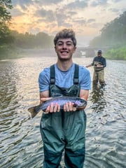 Fishing in Broken Bow, Oklahoma