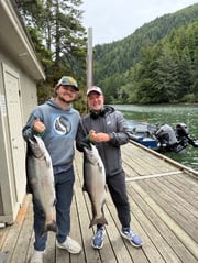Fishing in Lincoln City, Oregon