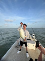 Fishing in Port O'Connor, Texas