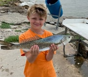 Speckled Trout / Spotted Seatrout fishing in Bolivar Peninsula, Texas