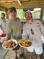 Fishing in Dauphin Island, Alabama