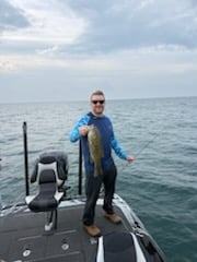 Fishing in Belle River, Canada