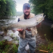 Coho Salmon fishing in Pulaski, New York