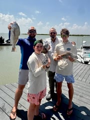 Fishing in Port Aransas, Texas