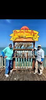 Fishing in Port Isabel, Texas