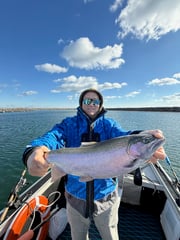 Fishing in Lexington, Michigan