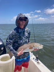 Fishing in Wanchese, North Carolina