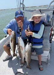 Fishing in Port Aransas, Texas
