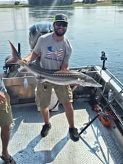 Fishing in Mattawa, Washington