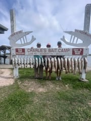 Fishing in Port O'Connor, Texas