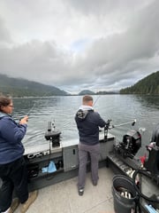 Fishing in Brewster, Washington
