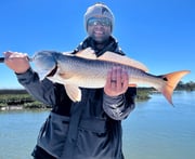 Redfish fishing in Mount Pleasant, South Carolina