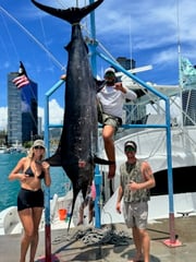 Fishing in Honolulu, Hawaii
