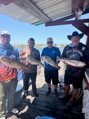 Fishing in Port Mansfield, Texas