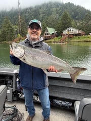 Fishing in Lincoln City, Oregon