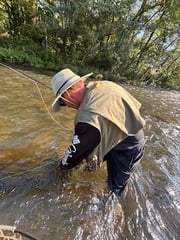 Fishing in Broken Bow, Oklahoma