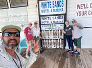 Fishing in Port Isabel, Texas