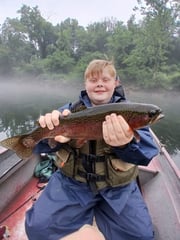 Fishing in Mountain Home, Arkansas