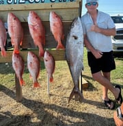 Fishing in Port O'Connor, Texas