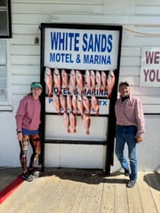 Fishing in Port Isabel, Texas