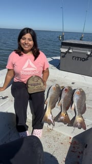 Fishing in Port Isabel, Texas