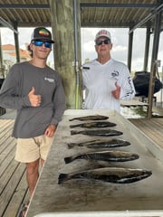 Fishing in Galveston, Texas