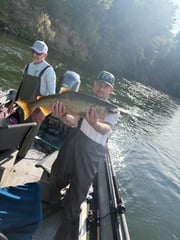 Fishing in Brethren, Michigan