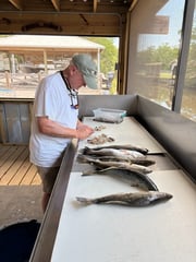Fishing in Dauphin Island, Alabama