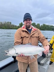 Chinook Salmon Fishing in