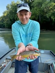 Fishing in Roswell, Georgia