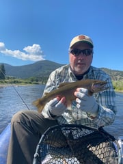 Rainbow Trout fishing in Deer Lodge, Montana