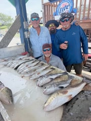 Fishing in Port Mansfield, Texas