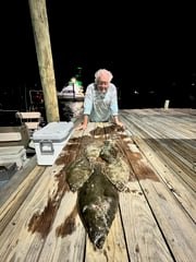 Fishing in Galveston, Texas