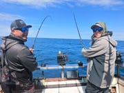 Fishing in St. Joseph, Michigan