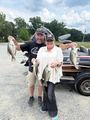 Fishing in Salisbury, North Carolina