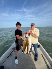 Fishing in Port O'Connor, Texas
