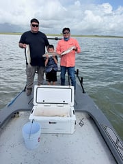 Fishing in Port Mansfield, Texas