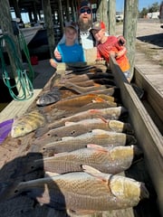 Fishing in Delacroix, Louisiana