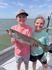 Fishing in Port Mansfield, Texas