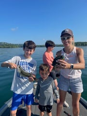 Fishing in Table Rock, Missouri
