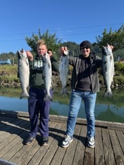 Fishing in Garibaldi, Oregon