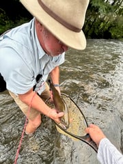 Fishing in Broken Bow, Oklahoma