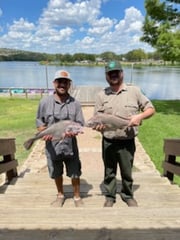 Fishing in Liberty Hill, Texas