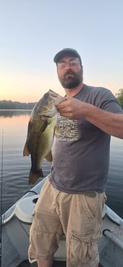 Fishing in Alma, Michigan