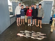 Fishing in Galveston, Texas