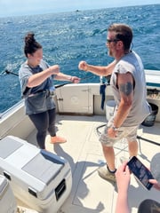 Fishing in Kenosha, Wisconsin