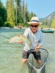 Fishing in Diablo, Washington